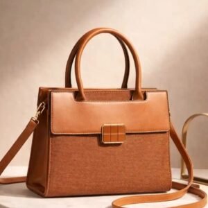 this structured brown handbag is ₹923 on myntra & it looks like a designer piece 🤎✨.jfif